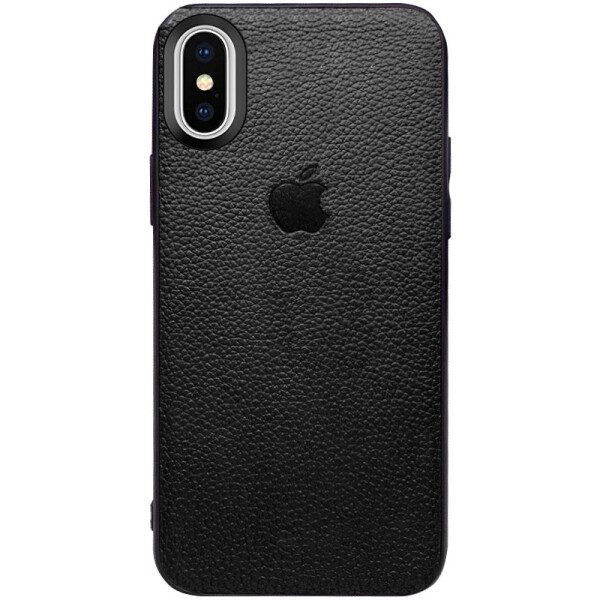 

Кожаная накладка Epic Vivi Logo series для Apple iPhone XS Max (6.5) (Черный) (786739)