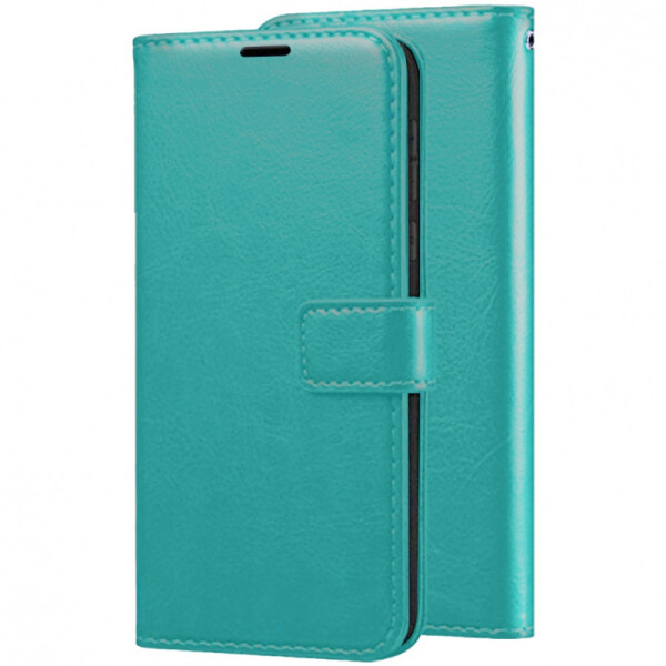 

Чехол (книжка) Wallet Glossy с визитницей для Xiaomi Redmi 6A (Голубой) (836852)