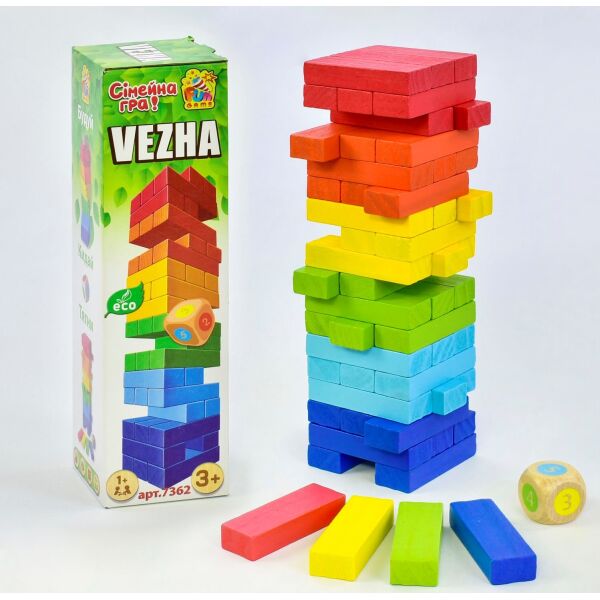 

Настольная Игра Башня FUN GAME 7362