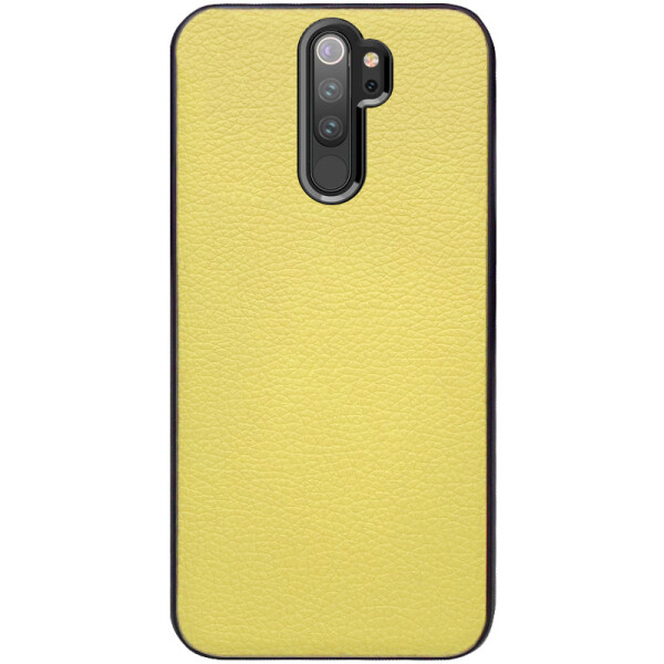 

Кожаная накладка Epic Vivi series для Xiaomi Redmi Note 8 Pro (Желтый) (786814)