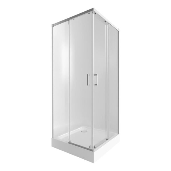 

Душевая кабина Qtap Taurus 90х90 см WHI1099SC6 Clear с поддоном Unisquare 309915