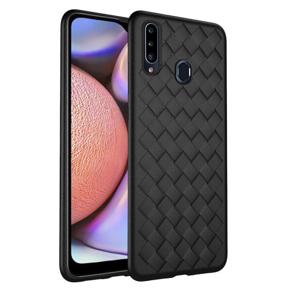 

TPU чехол Weaving Case для Samsung Galaxy A20s (Черный) (786256)