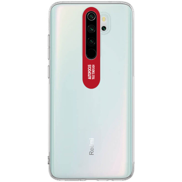 

TPU чехол Epic clear flash для Xiaomi Redmi Note 8 Pro (Бесцветный / Красный) (785968)