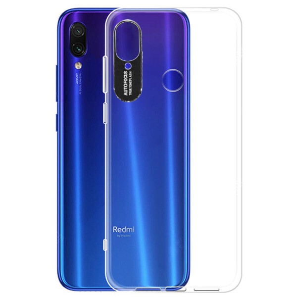 

TPU чехол Epic clear flash для Xiaomi Redmi 7 (Бесцветный / Черный) (767131)