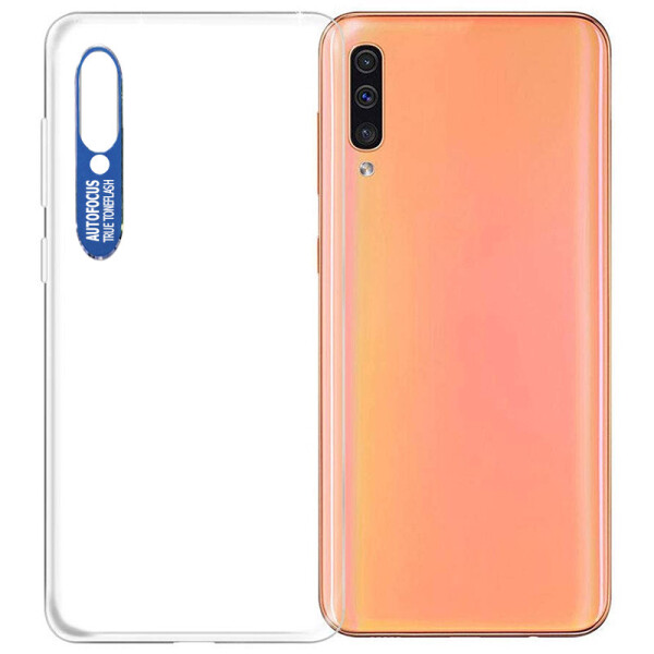 

TPU чехол Epic clear flash для Samsung Galaxy A50 (A505F) / A50s / A30s (Бесцветный / Синий) (767124)