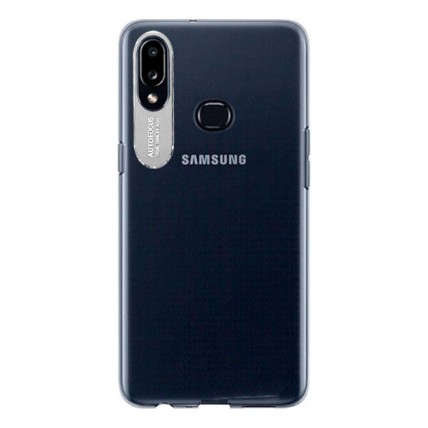 

TPU чехол Epic clear flash для Samsung Galaxy A10S (Бесцветный / Серебряный) (767111)