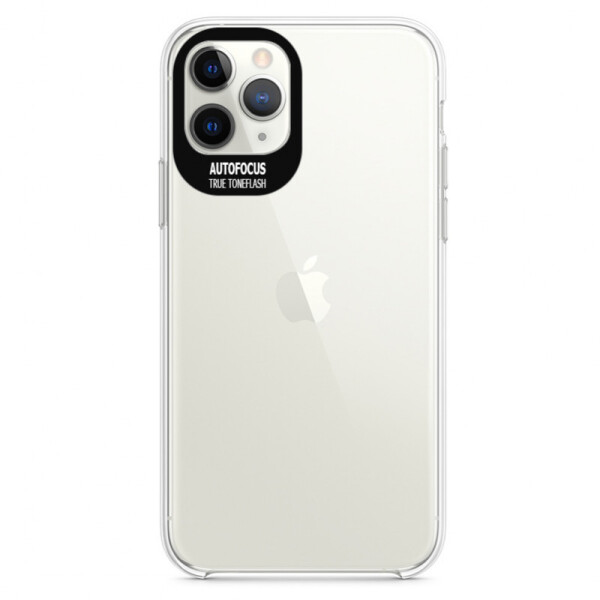 

TPU чехол Epic clear flash для Apple iPhone 11 Pro Max (6.5) (Бесцветный / Черный) (767101)
