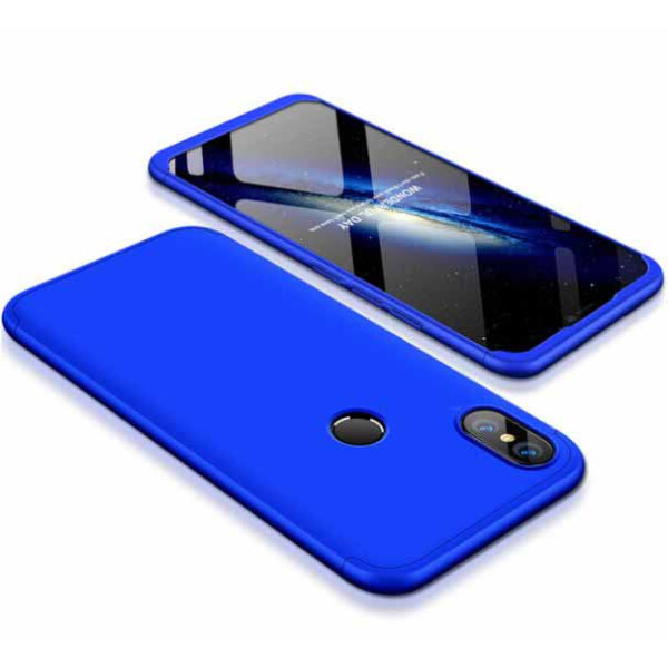 

Пластиковая накладка GKK LikGus 360 градусов для Xiaomi Redmi Note 6 Pro (Синий) (663174)
