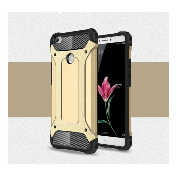 

Бронированный противоударный TPU+PC чехол Immortal для Xiaomi Mi Max (Золотой) (55546)