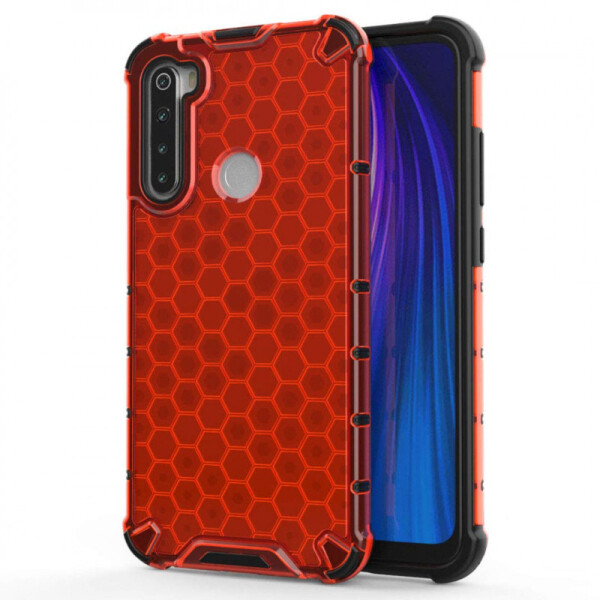 

Ударопрочный чехол Honeycomb для Xiaomi Redmi Note 8 (Красный) (784696)