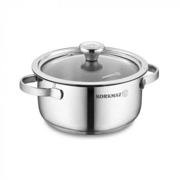 

Кастрюля KORKMAZ MINIKA 14х7см 1 л (A1399)