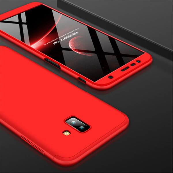 

Пластиковая накладка GKK LikGus 360 градусов для Samsung Galaxy J6+ (2018) (J610F) (Красный) (663767)