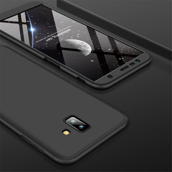 

Пластиковая накладка GKK LikGus 360 градусов для Samsung Galaxy J6+ (2018) (J610F) (Черный) (663769)