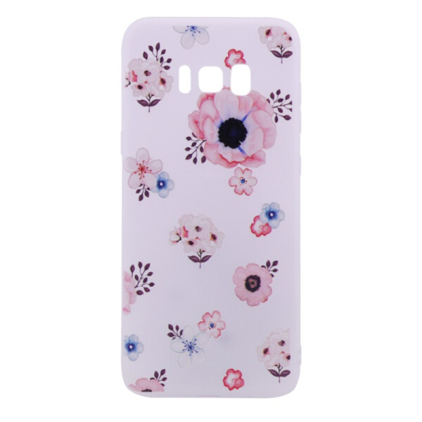 

TPU чехол матовый soft touch для Samsung G950 Galaxy S8 (Цветы (крупный рисунок)) (61215)