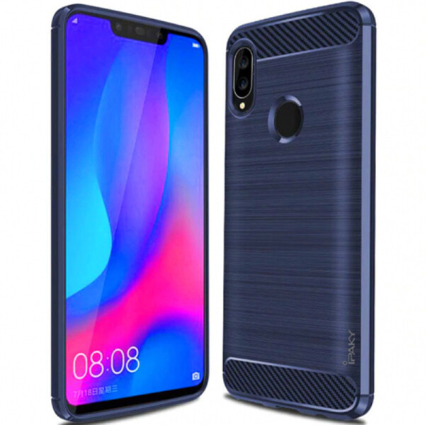 

TPU чехол iPaky Slim Series для Huawei P Smart (2019) (Синий) (682309)
