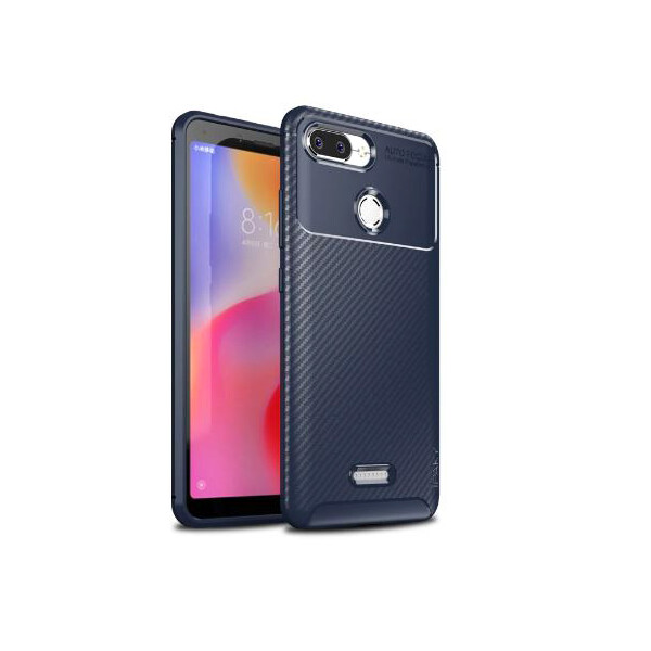 

TPU чехол iPaky Kaisy Series для Xiaomi Redmi 6 (Синий) (663817)