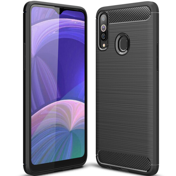 

TPU чехол Slim Series для Samsung Galaxy A20s (Черный) (770598)
