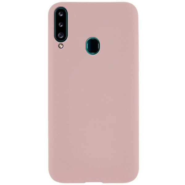

Силиконовый чехол Epic матовый soft-touch для Samsung Galaxy A20s (Розовый) (771178)
