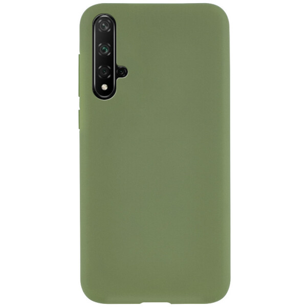 

Силиконовый чехол Epic матовый soft-touch для Huawei Honor 20 / Nova 5T (Оливковый) (771149)