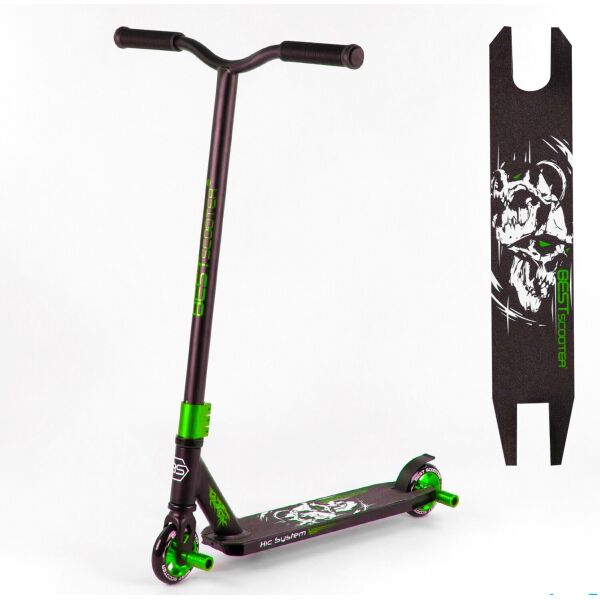 

Самокат Трюковый Best Scooter Зеленый (Алюминиевый*50 % Сталь)