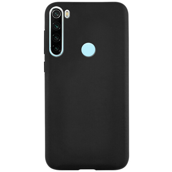 

Силиконовый чехол Epic матовый soft-touch для Xiaomi Redmi Note 8 (Черный) (766831)