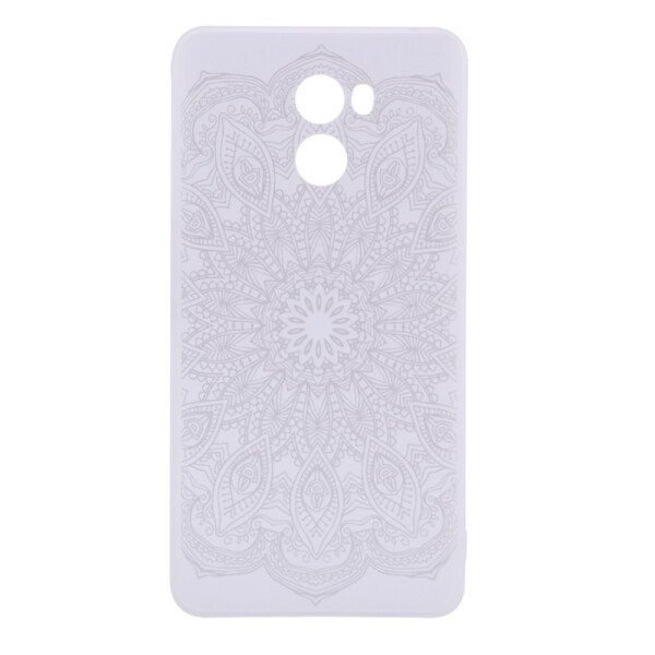

TPU чехол матовый soft touch для Xiaomi Redmi 4 (Узор Белый) (61235)
