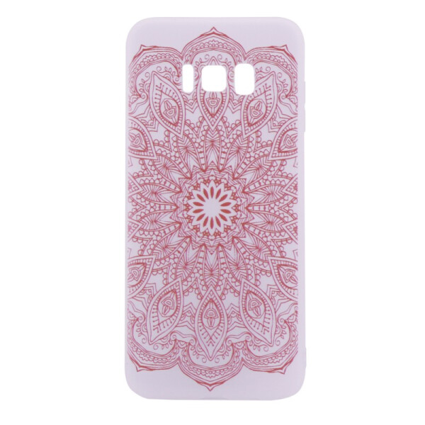 

TPU чехол матовый soft touch для Samsung G955 Galaxy S8 Plus (Узор Розовый) (61220)