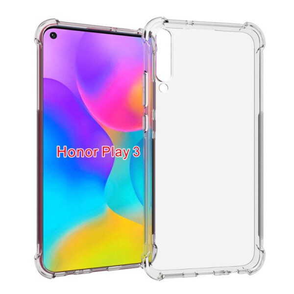 

TPU чехол Epic Ease с усиленными углами для Huawei Honor Play 3 (Прозрачный / Transparent) (771227)