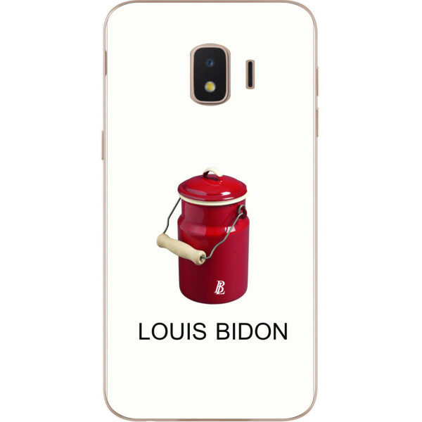 

Антибрендовый силиконовый чехол Amstel для Samsung J2 Core Galaxy 2018 J260 с картинкой Louis Bidon на белом фоне