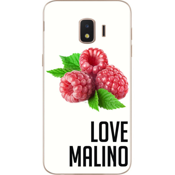 

Антибрендовый силиконовый чехол Amstel для Samsung J2 Core Galaxy 2018 J260 с картинкой Love Malino