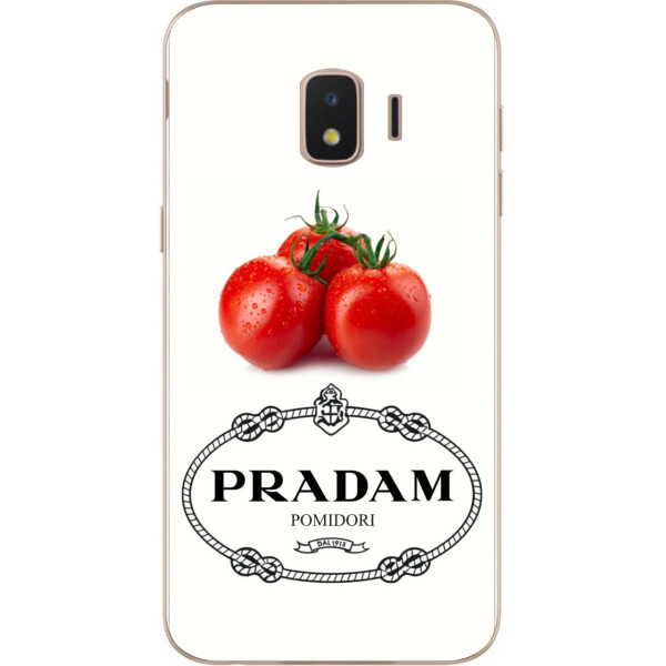 

Антибрендовый силиконовый чехол Amstel для Samsung J2 Core Galaxy 2018 J260 с картинкой Pradam Pomidori