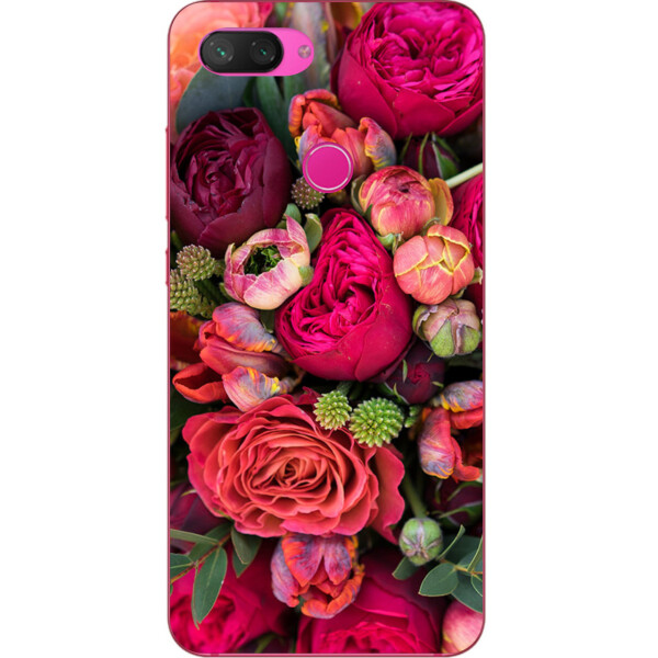 

Чехол силиконовый Amstel для Xiaomi Mi 8 Lite с картинкой Букет