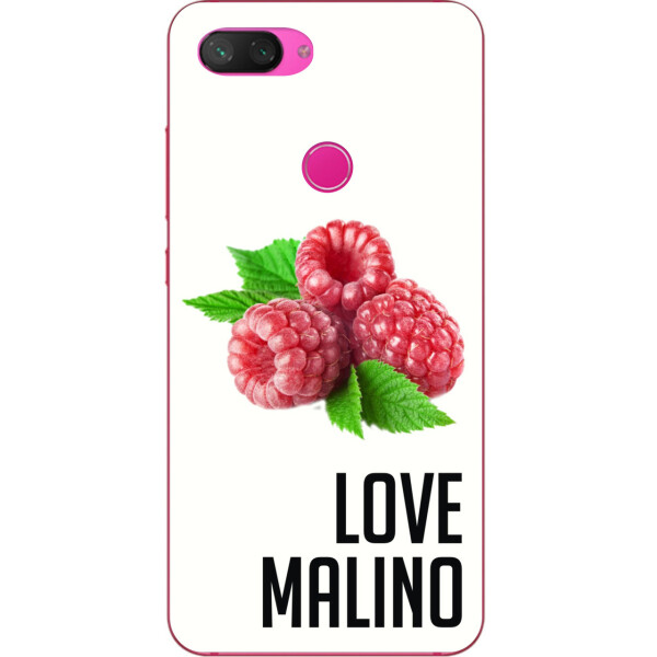 

Антибрендовый силиконовый чехол Amstel для Xiaomi Mi 8 Lite с картинкой Love Malino