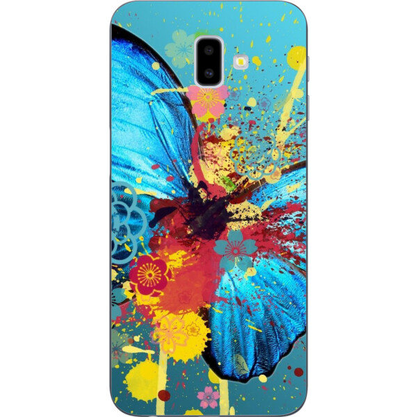 

Бампер силиконовый чехол Amstel для Samsung Galaxy J6 Plus 2018 с картинкой Бабочка