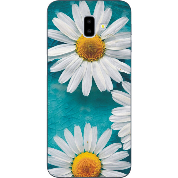 

Бампер силиконовый чехол Amstel для Samsung Galaxy J6 Plus 2018 с картинкой Ромашки