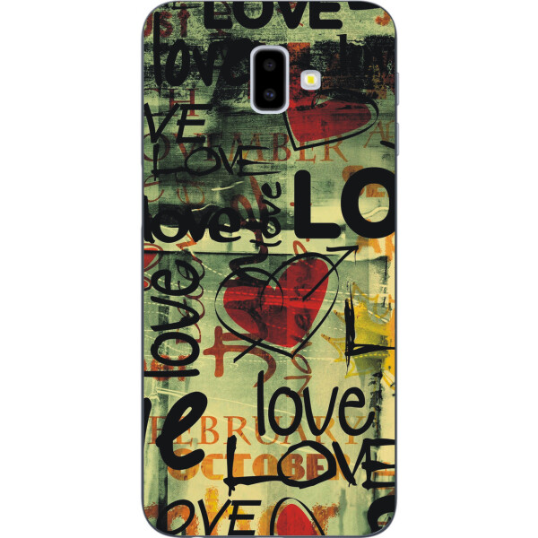 

Оригинальный чехол накладка Amstel для Samsung Galaxy J6 Plus 2018 с картинкой Love