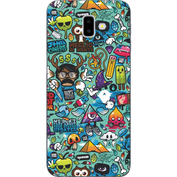 

Силиконовый бампер Amstel с картинкой для Samsung Galaxy J6 Plus 2018 Статусы