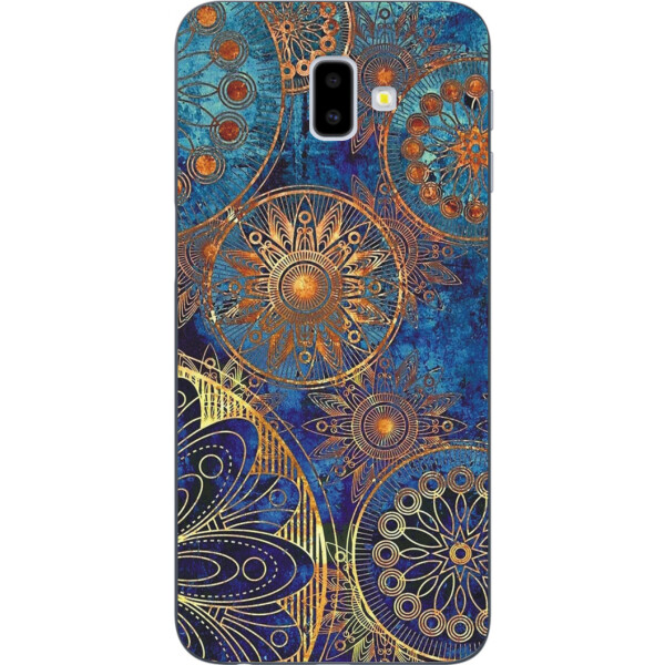 

Оригинальный TPU чехол Amstel с принтом для Samsung Galaxy J6 Plus 2018 Круги винтаж