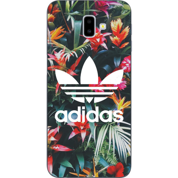 

Силиконовый бампер чехол Amstel с картинкой для Samsung Galaxy J6 Plus 2018 adidas