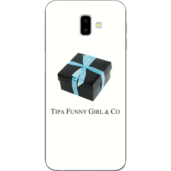 

Антибрендовый силиконовый чехол Amstel для Samsung Galaxy J6 Plus 2018 с картинкой TIPA FUNNY Girl