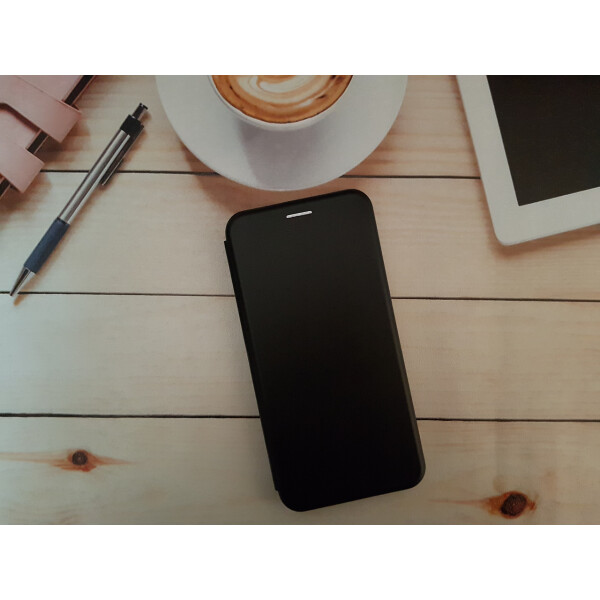 

Чехол-книжка Amstel для Samsung J610F Galaxy J6 Plus 2018 Premium Leather (экокожа + силикон) Black