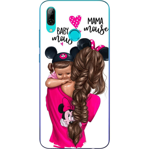 

Силиконовый чехол бампер Amstel для Huawei P Smart 2019 с картинкой Мама с дочкой