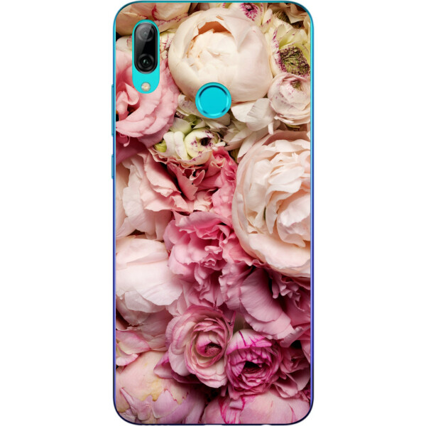 

Бампер силиконовый чехол Amstel для Huawei P Smart 2019 с картинкой Пионы