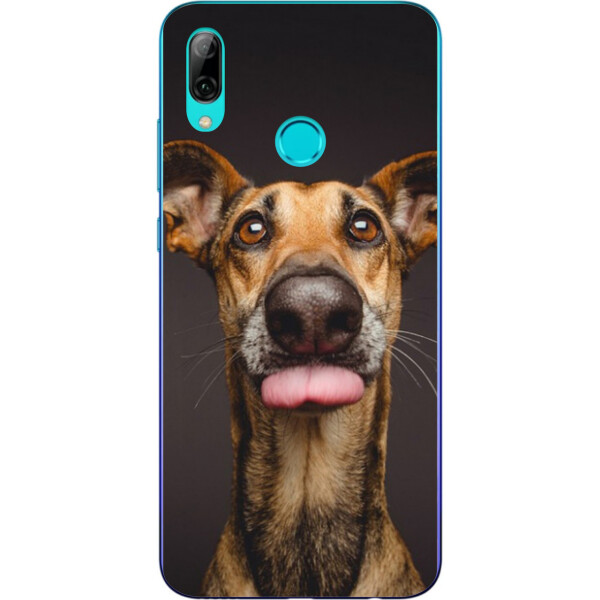 

Оригинальный чехол накладка Amstel для Huawei P Smart 2019 с картинкой Игривый пес