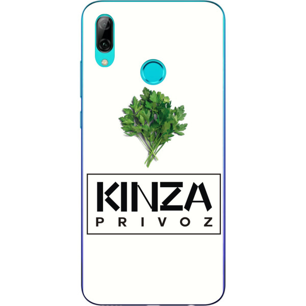 

Антибрендовый силиконовый чехол Amstel для Huawei P Smart 2019 с картинкой Kinza Privoz