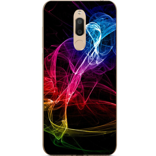 

Силиконовый чехол бампер Amstel для Meizu M6T с картинкой Яркие разводы