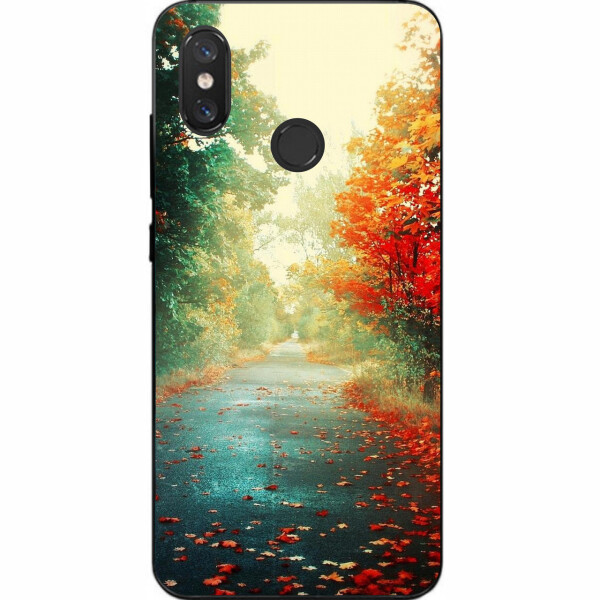 

Силиконовый чехол Amstel для Xiaomi Mi 8 с картинкой Осень
