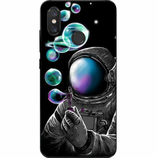 

Силиконовый чехол Amstel для Xiaomi Mi 8 с картинкой Космонавт и планеты