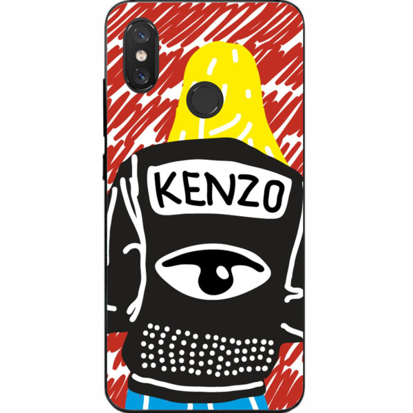 

Силиконовый чехол бампер Amstel для Xiaomi Mi 8 с картинкой Курточка Kenzo