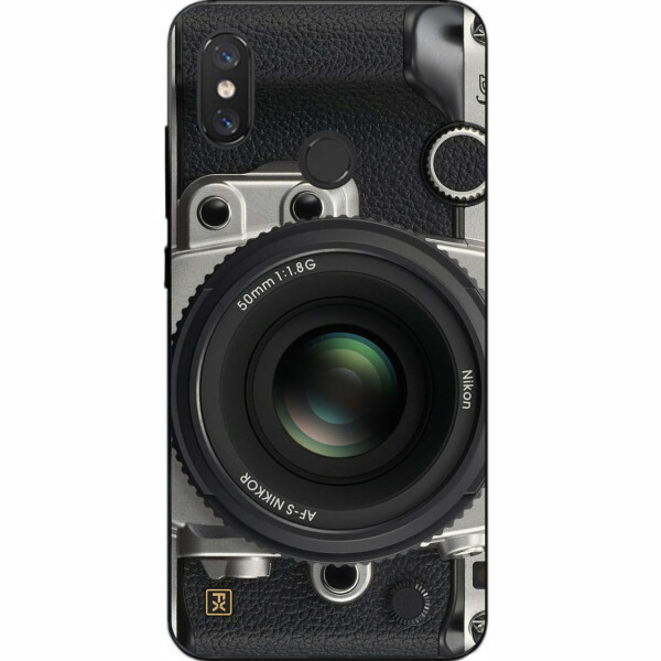 

Чехол силиконовый Amstel для Xiaomi Mi 8 с картинкой Фотоаппарат